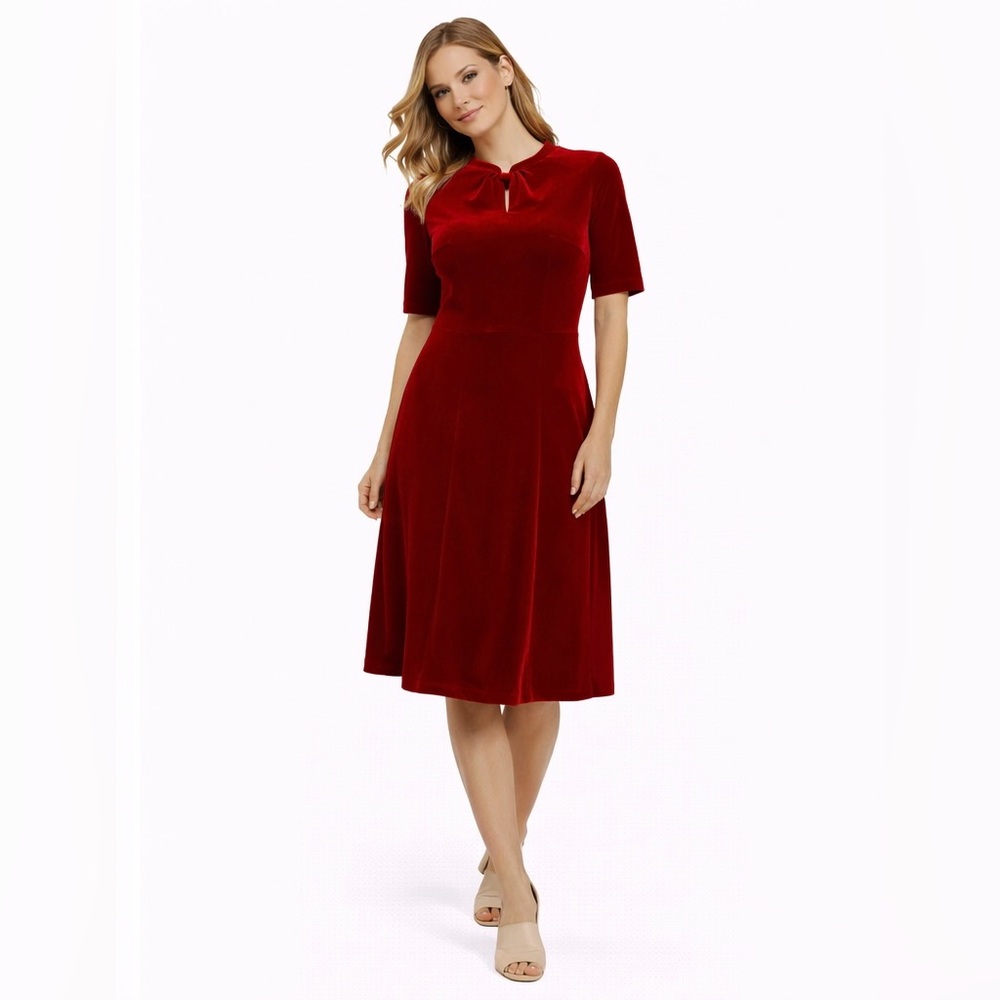 ❤️NWT! Red Velvet Dress